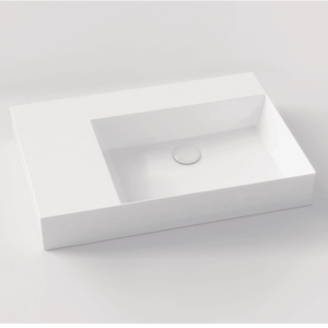 Studio Bagno - Shard 81 X - SHA81R - Bench/Wall Basin - Gloss White