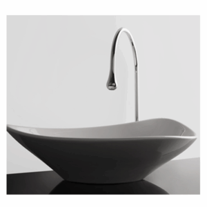 Studio Bagno - Sinfonia - LVA120 - Countertop Basin - Gloss White
