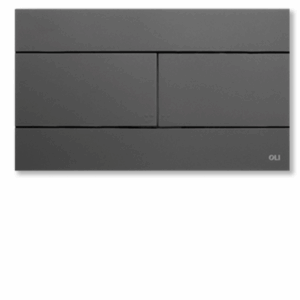 Studio Bagno - Slim - OL110216 - Flush Button Actuator - Gray Soft Touch