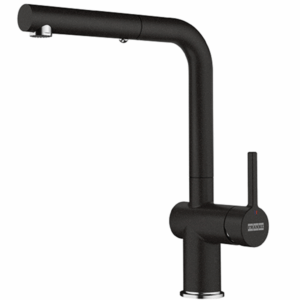 Franke - TA7731 - Active Pull-Out Swivel Tap Square - Onyx/Chrome Tap