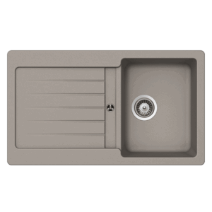Abey - Schock Typos - TD100 - Single Bowl Sink with Drainer