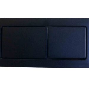 Turner Hastings - THSP023 - Rectangle Flush Button - Matte Black