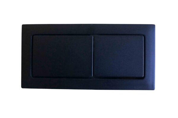 Turner Hastings - THSP023 - Rectangle Flush Button - Matte Black