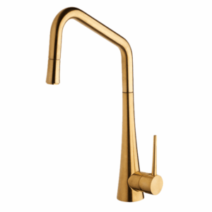Abey - Armando Vicario - TINKD-BG - Kitchen Mixer with Pull Out - Brushed Gold