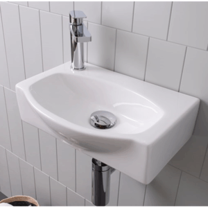 ADP - Humphrey - TOPCHUMSRWH - Semi-Recessed 405mm 1TH - Gloss White
