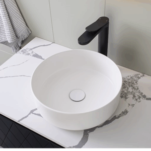 ADP - Margot White - TOPCMAR360GW - Ceramic Above Counter Basin - Gloss White