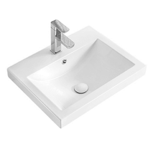 ADP - Scoop - TOPCSCO5446GW - Ceramic Semi-Inset Basin - Gloss White