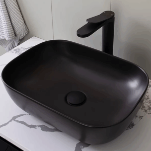 ADP - Stadium - TOPCSTA4632MB - Ceramic Above the Counter Basin - Matte Black