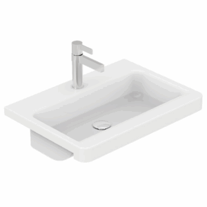 ADP - Integrity - TOPTINT5540-G - Solid Surface Semi-Recessed Basin - Gloss White