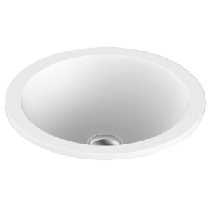 ADP - Unity - TOPTUNI400-G - Solid Surface Inset / Under-Counter Basin - Gloss White