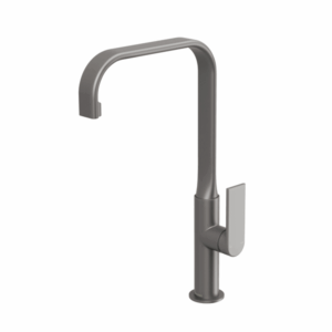 Phoenix - Teel - 118-7300-31 - Sink Mixer 200mm Squareline - Brushed Carbon
