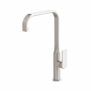 Phoenix - Teel - 118-7300-40-1 - Sink Mixer 200mm Squareline - Brushed Nickel