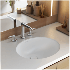 Victoria + Albert - Laceno 49 - UB-LAC-49-IO - Undermount Basin - Gloss White