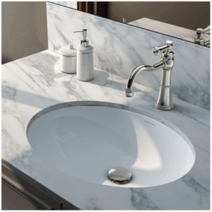 Victoria + Albert - Laceno 56 - UB-LAC-56-IO - Undermount Basin - Gloss White