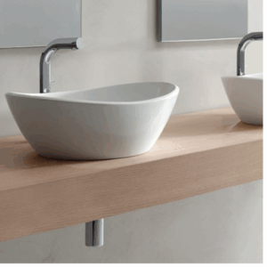 Victoria + Albert - Amalfi 55 - VB-AML-55-NO - Countertop Vessel Basin - White