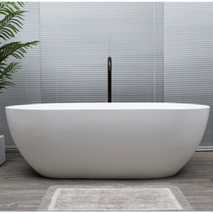 KasKadeStone - Lucia - VX12 1500 - Lightweight Freestanding Bath 1500 - Matte White