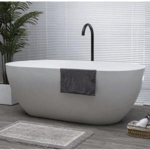 KasKadeStone - Lucia - VX12 1700 - Lightweight Freestanding Bath 1700 - Matte White