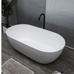 KasKadeStone - Lucia - VX12 1800 - Lightweight Freestanding Bath 1890 - Matte White