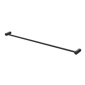 Phoenix - Vivid Slimline  - 111-8030-10 - Single Towel Rail 800mm - Matte Black