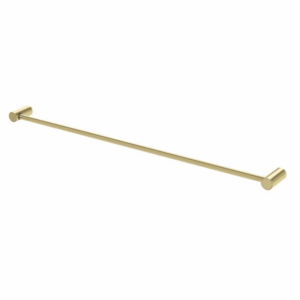Phoenix - Vivid Slimline  - 111-8030-12 - Single Towel Rail 800mm - Brushed Gold