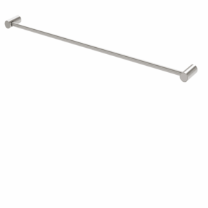Phoenix - Vivid Slimline  - 111-8030-40 - Single Towel Rail 800mm - Brushed Nickel