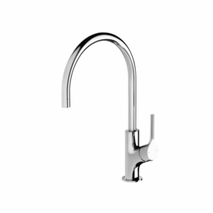 Phoenix - Vivid Slimline Oval - VV733-00-1 - Kitchen Sink Mixer 220mm Gooseneck - Chrome