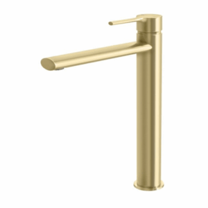 Phoenix - Vivid Slimline Oval - VV790-12-1 - Vessel Mixer - Brushed Gold