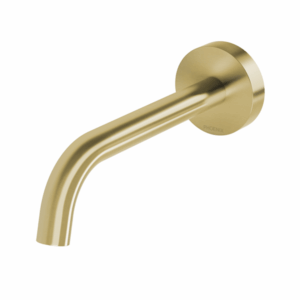 Phoenix - Vivid Slimline Plus - 119-0810-12-1 - Wall Basin/Bath Outlet 180mm - Brushed Gold