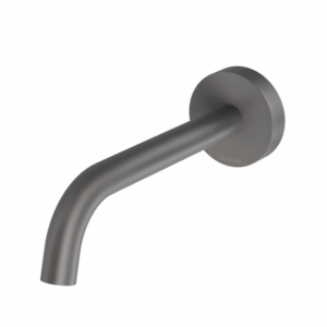 Phoenix - Vivid Slimline Plus - 119-0810-31-1 Wall Basin/Bath Outlet 180mm - Brushed Carbon