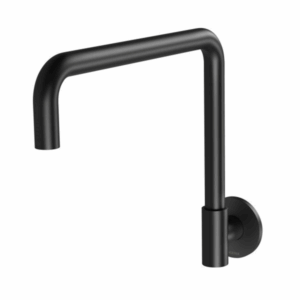 Phoenix - Vivid Slimline Plus - 119-0870-10 - Wall Sink Outlet 240mm Squareline - Matte Black