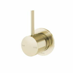 Phoenix - Vivid Slimline Up - 112-7800-12-1 - Shower / Wall Mixer - Brushed Gold