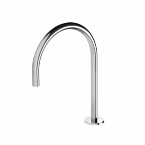 Phoenix - Vivid Slimline - VS0720-00 - Hob Sink Outlet 220mm Gooseneck - Chrome