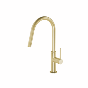 Phoenix - Vivid Slimline - VS7105-12-1 - Pull Out Sink Mixer - Brushed Gold