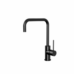 Phoenix - Vivid Slimline - VS731-10-1 - Kitchen Sink Mixer 220mm Squareline - Matte Black