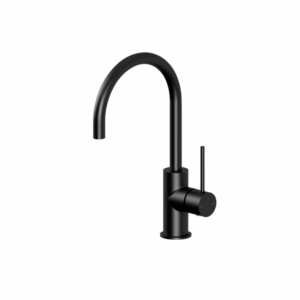 Phoenix - Vivid Slimline - VS735-10-1 - Kitchen Sink Mixer 160mm Gooseneck - Matte Black