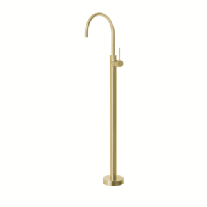 Phoenix - Vivid Slimline - VS745-12 - Floor Mounted Bath Mixer - Brushed Gold