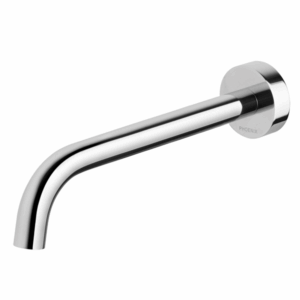 Phoenix - Vivid Slimline - VS7630-00-1 - Wall Basin Outlet 230mm Curved - Chrome