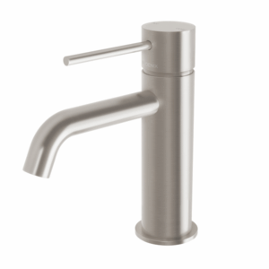 Phoenix - Vivid Slimline - VS7701-40-1 - Basin Mixer Curved Outlet - Brushed Nickel