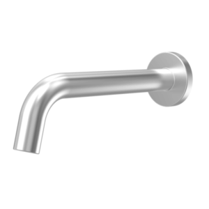 Abey - Gareth Ashton - Alfresco 316 - WSS001-316 - 316 Curved Wall Spout - Brushed Stainless Steel