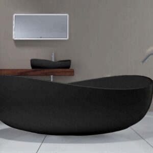 Pietra Bianca - Onda - PB4001 - Freestanding Terrazzo Bathtub