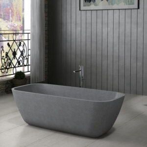 Pietra Bianca - Chelsea - PB4099-15 - Terrazzo Freestanding Bath 1500mm