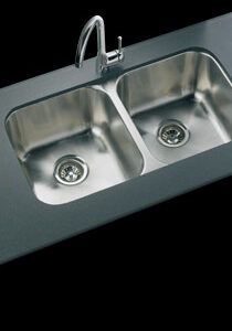 VS 640 SERIES undermount double bowl