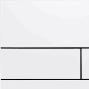 TECE - 9.240.832 - TECEsquare Metal - Flush Button - White Gloss