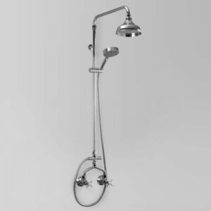 Astra Walker - Olde English - A51.13.V5.00 - Shower Set with Multi Function Hand Shower - Wels 3 Star Flow Rate (9L/min or 7L/min) - Chrome