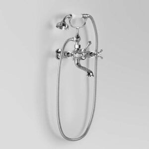 Astra Walker - Edwardian - A52.20.00 - Bath Mixer with Hand Shower - Wels 3 Star Flow Rate 9L/min - Chrome
