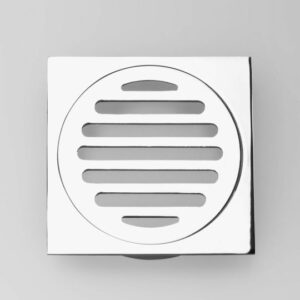 Astra Walker - Wastes and Grates - A70.24.V2.00 - 100mm Square Floor Grate - Chrome
