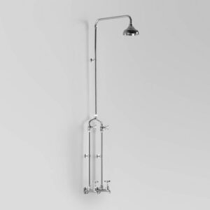 Astra Walker - Olde English - A51.17.00 - Bath/Shower Set - Wels 3 Star Flow Rate (9L/min or 7L/min) - Chrome