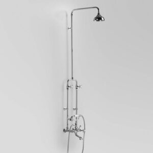 Astra Walker - Olde English - A51.23.00 - Bath/Shower Set with Hand Shower - Wels 3 Star  Flow Rate (9L/min or 7L/min) - Chrome