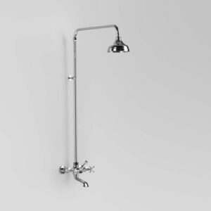 Astra Walker - Olde English - A51.25.00 - Bath/Shower Diverter Set - Wels 3 Star Flow Rate (9L/min or 7L/min) - Chrome