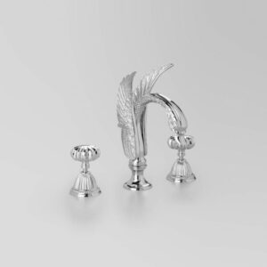 Astra Walker - Swan - A53.00.00 - Basin Set - Wels 5 Star Flow Rate 6L/min - Chrome
